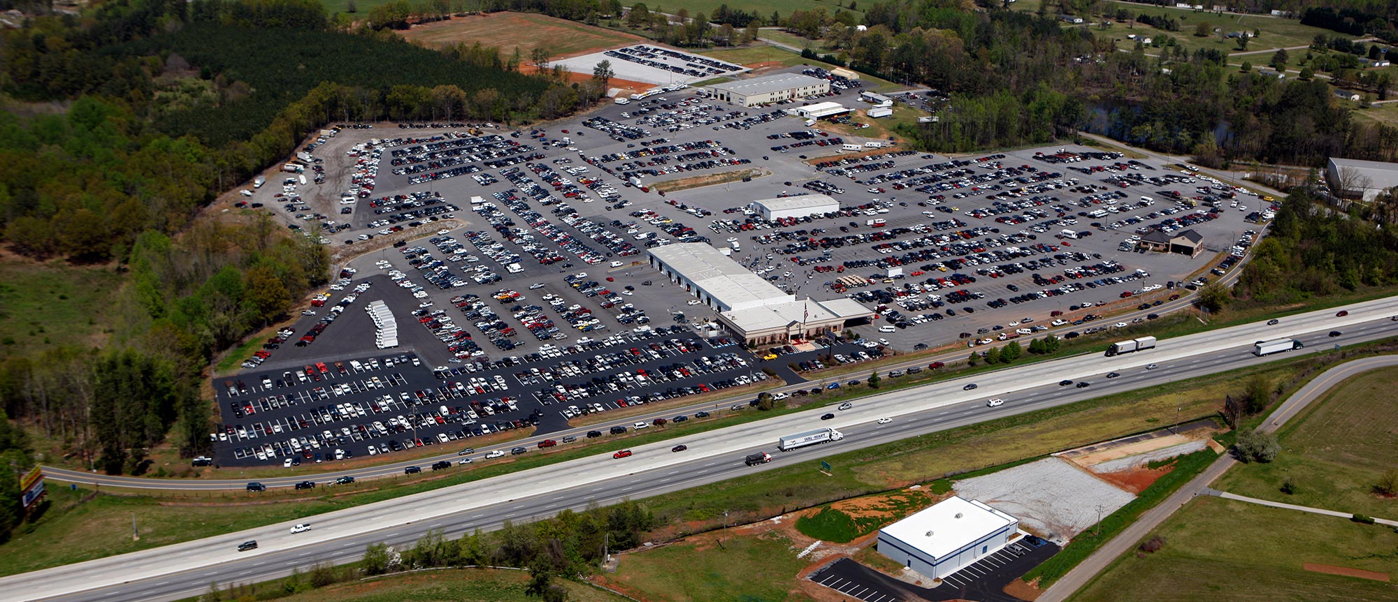 Carolina Auto Auctions Aerial Photo